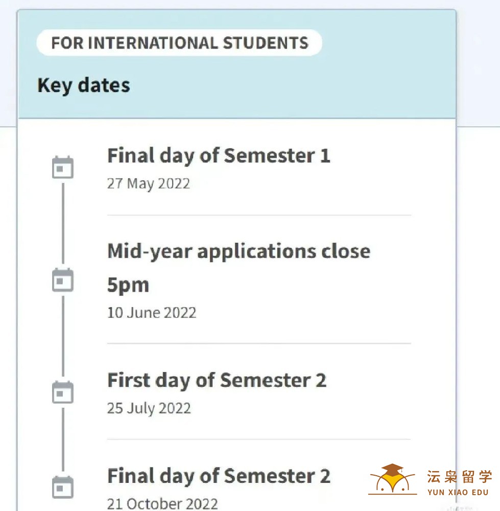 澳洲墨尔本大学2013年S1申请时间公布！