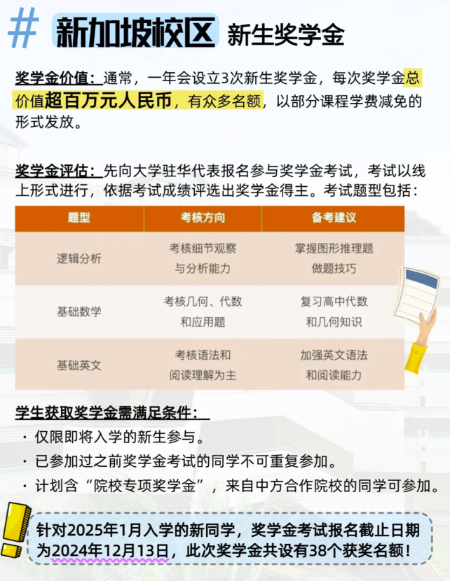 JCU詹姆斯库克大学2025年奖学金